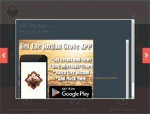 Tablet Screenshot of jordangrove.org